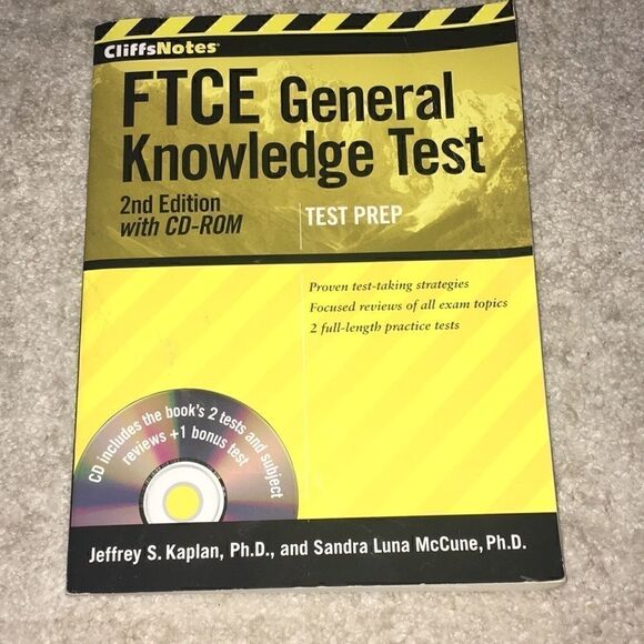 FTCE General Knowledge Test Prep, Teacher Test Study Preparation, Educational - Picture 1 of 4